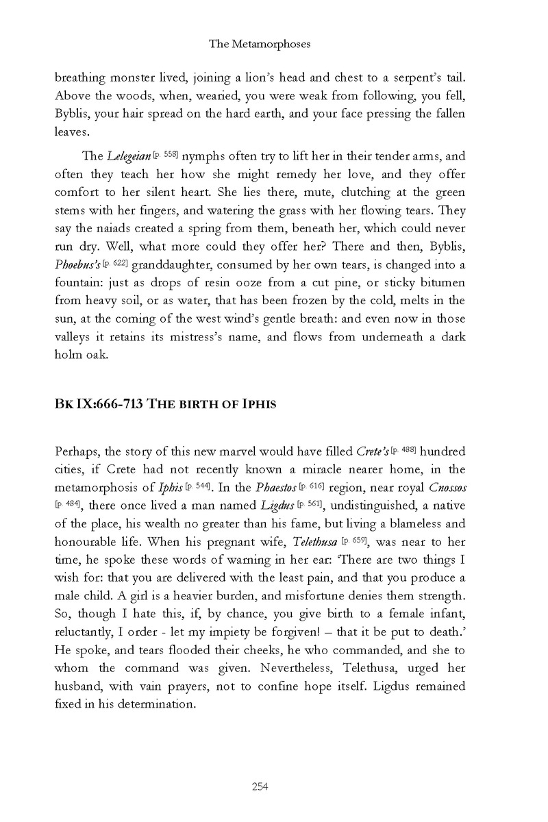 Ovid: The Metamorphoses - Page 254